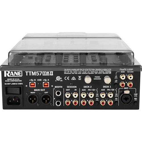 Decksaver Dust Cover for Rane TTM 57 Mk2 DJ Mixer