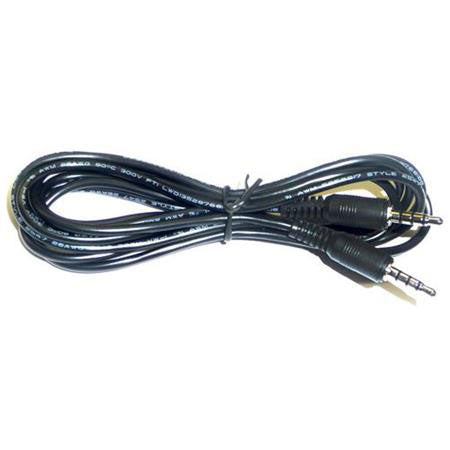 Key Digital KD-3.5MMEXT6 6ft 3.5mm Male (4 Conductors) to Male Extension Cable