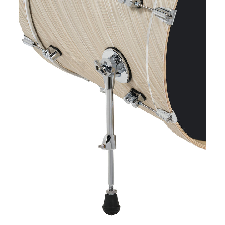 PDP Concept Maple Finish Ply CM Rock Kit Shell Pack w/ Chrome Hardware (14x24, 9x13, 16x16FT) - Twisted Ivory
