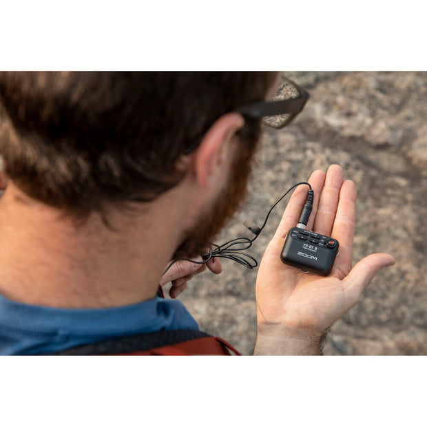 Zoom F2-BT Ultracompact Bluetooth-Enabled Portable Field Recorder with Lavalier Microphone