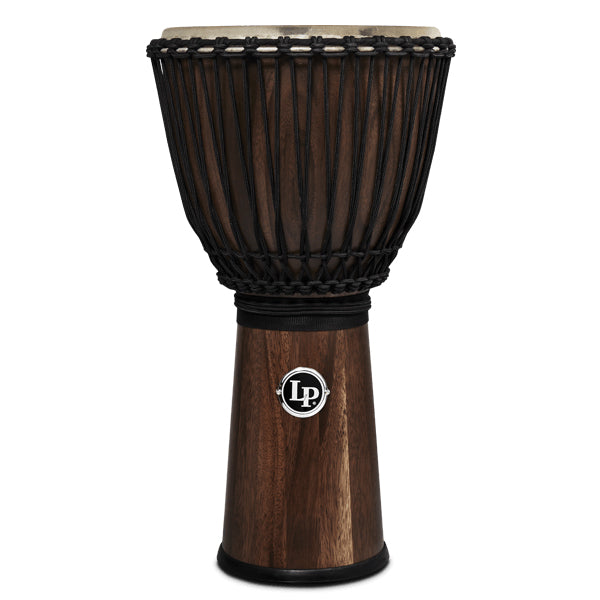 LP LP799-SW Rope Tuned 12-1/2” Djembe - Siam Walnut