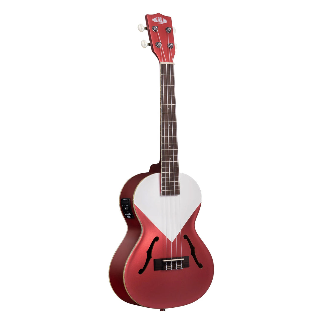 Kala KA-JTE-CHRD Archtop Tenor Ukulele - Chicago Red