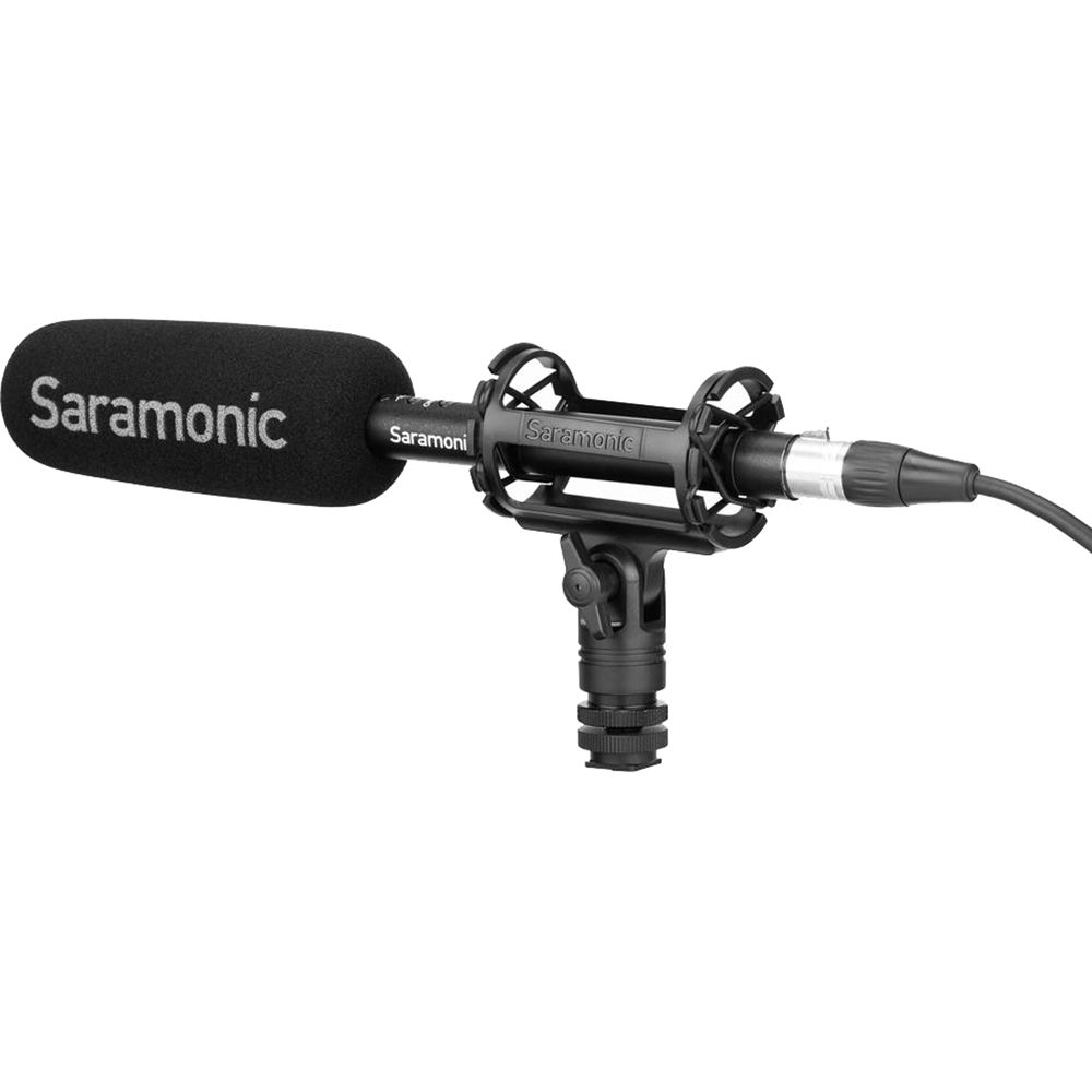 Saramonic SoundBird V1 Shotgun Microphone - Battery / Phantom Powered