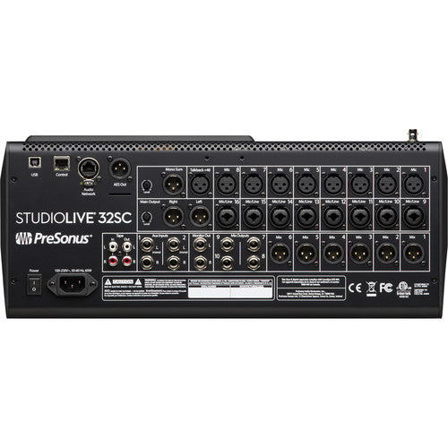 PreSonus StudioLive 32SC 32-Channel Compact Digital Mixer