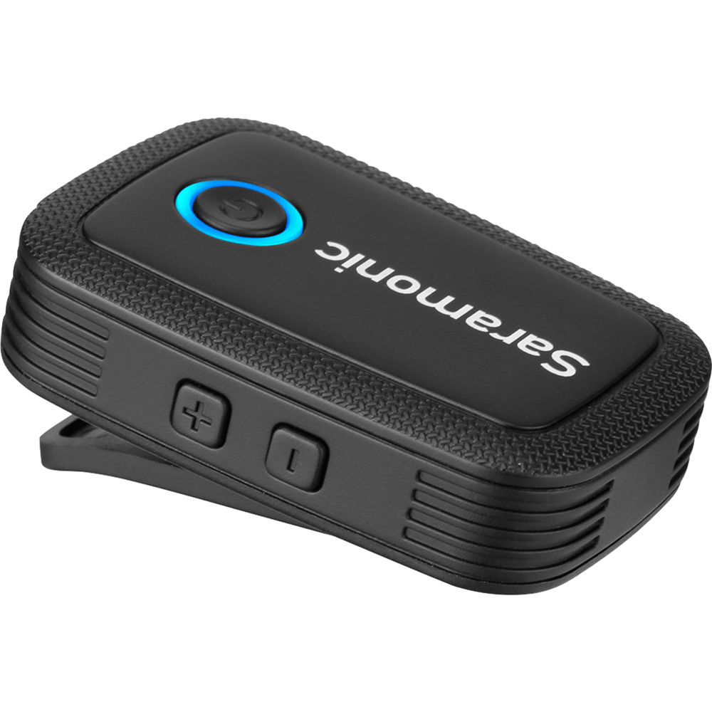 Saramonic Blink 500 TX Clip-On Digital Bodypack Wireless Transmitter with Omni Lavalier Microphone (2.4 GHz) - Black