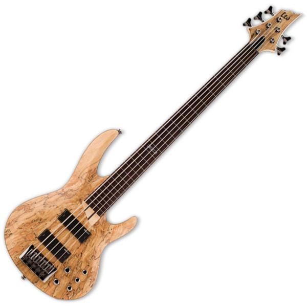 ESP LTD B-205SM 5-String Bass Guitar - Natural Satin