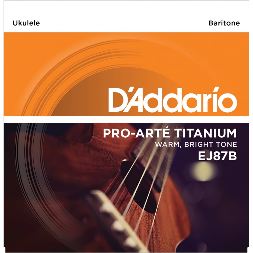 D'Addario EJ87B - SET BARITONE TITANIUM UKULELE