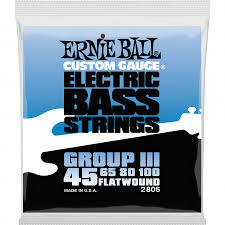 Ernie Ball 2806EB BASS FLATWOUND III 45-100
