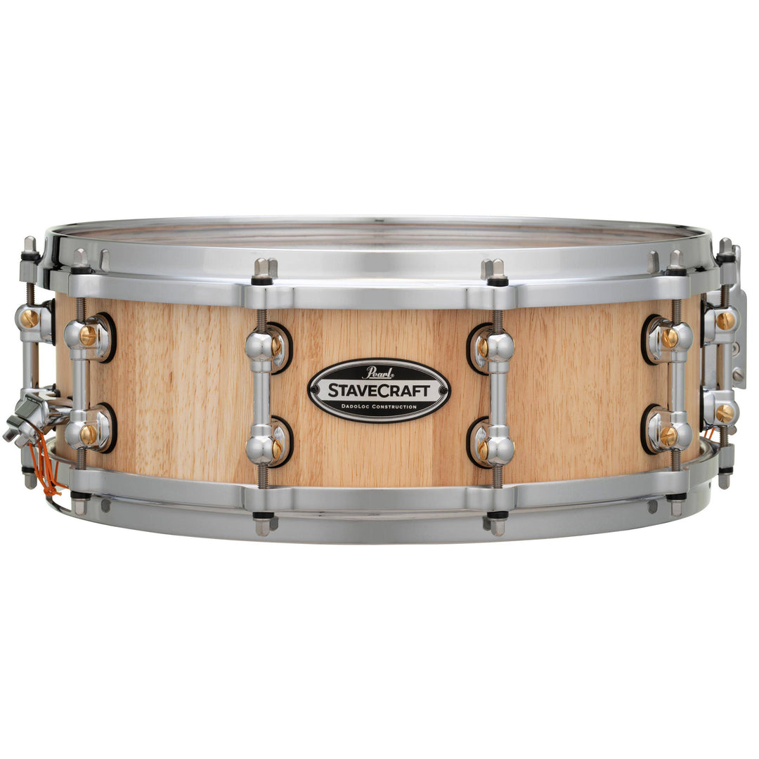 Pearl SCD1450TO StaveCraft 14''x5'' Thai Oak Snare Drum - Hand-Rubbed Natural