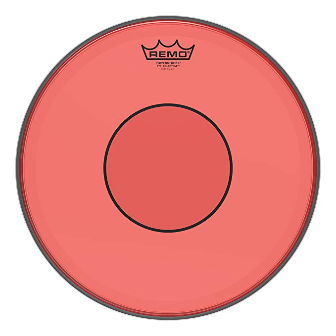Remo P7-0313-CT-RD - 13'' Pwrstr® 77 Colortone™ Red