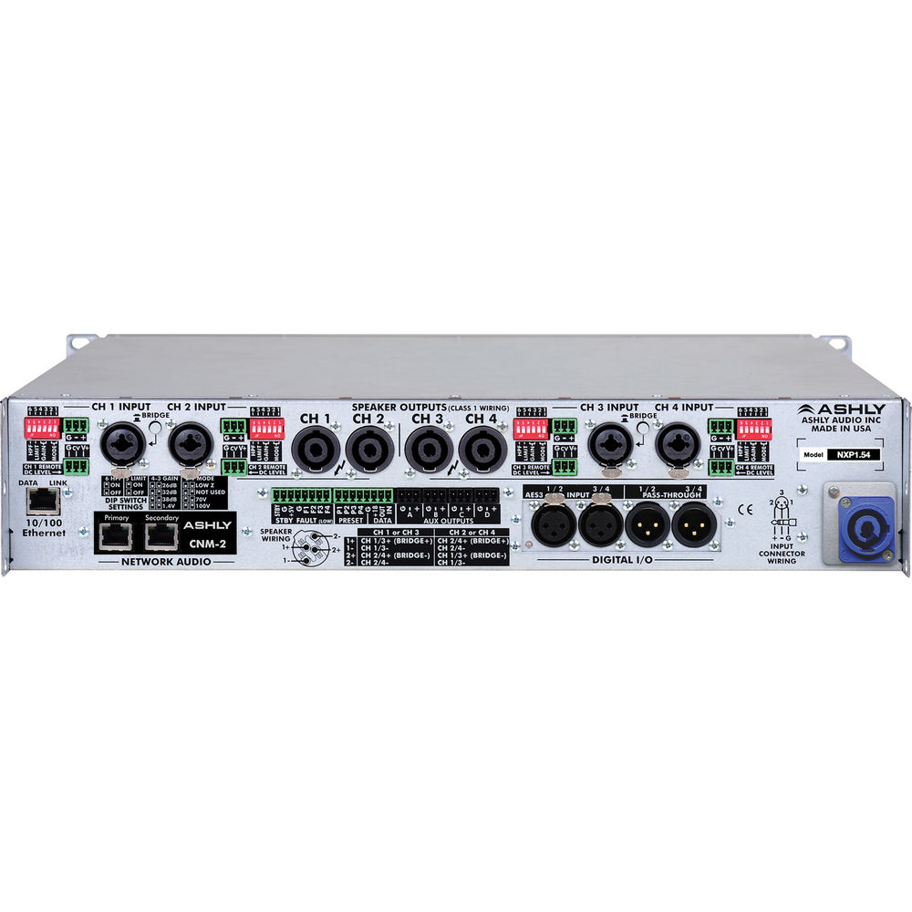 Ashly nXp1.54 Network Power Amplifier