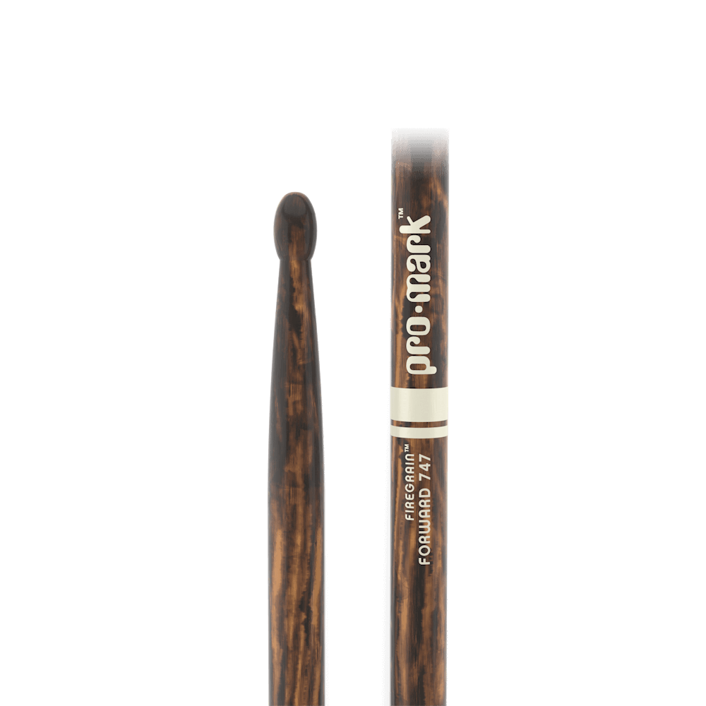 Promark TX747W-FG-Promark Classic 747 Firegrain Hickory Drumsticks