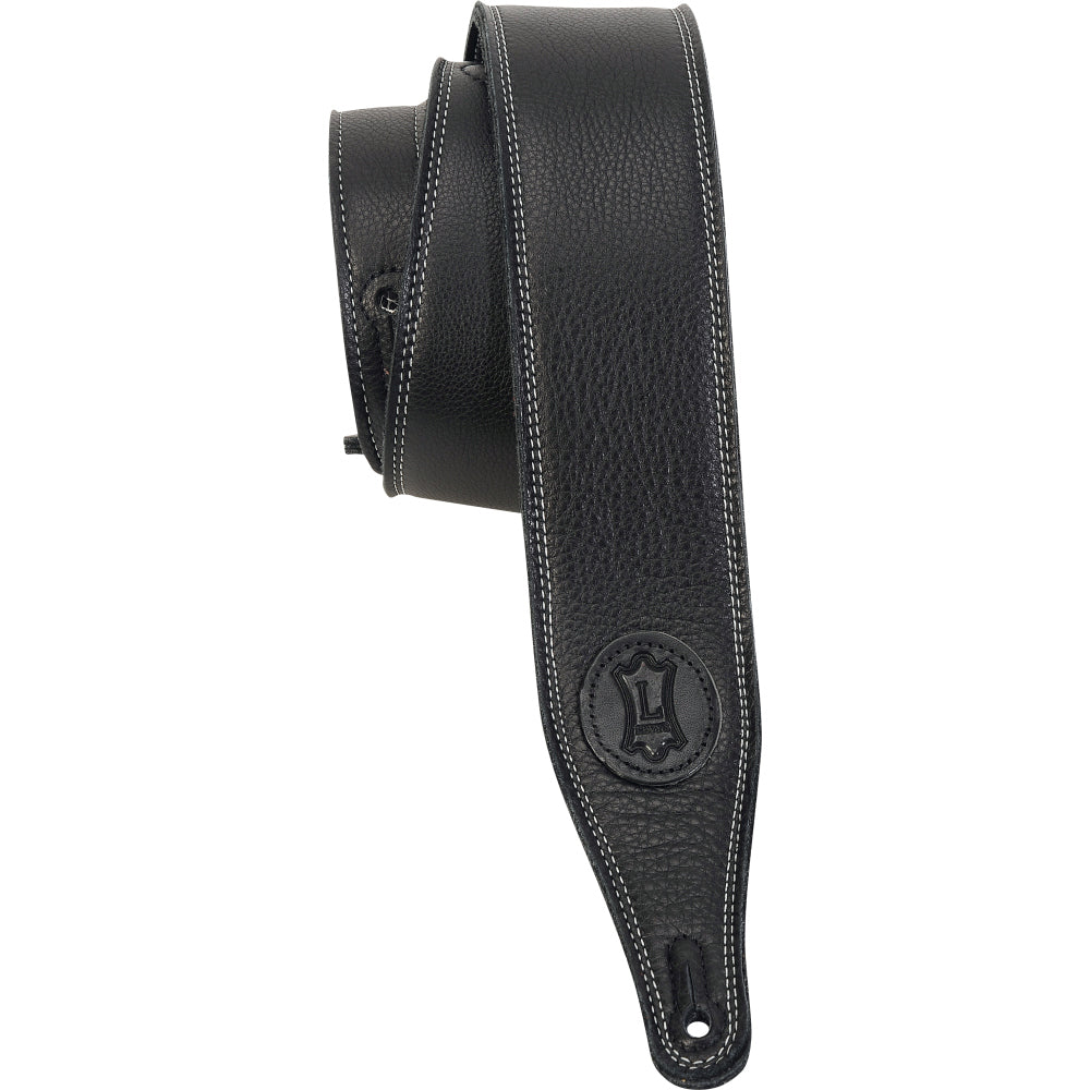 Levy's M17SS-BLK Garment Leather Guitar Straps