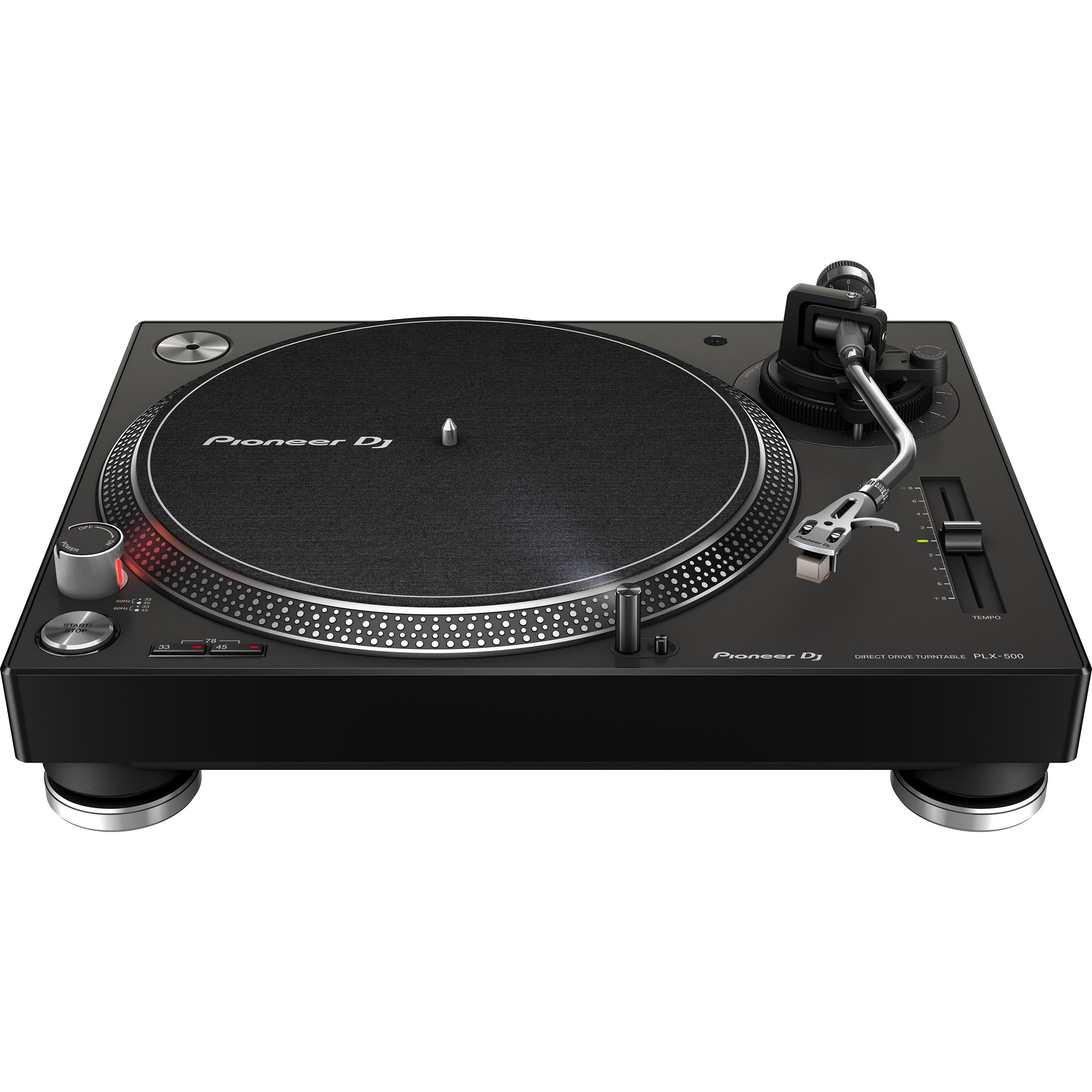 Pioneer PLX-500 Direct Drive DJ Turntable (Black) - Music City Canada