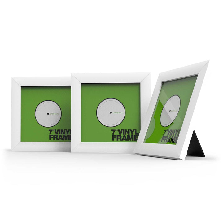 Glorious Vinyl Frame Set 7” (3-Pack) - White