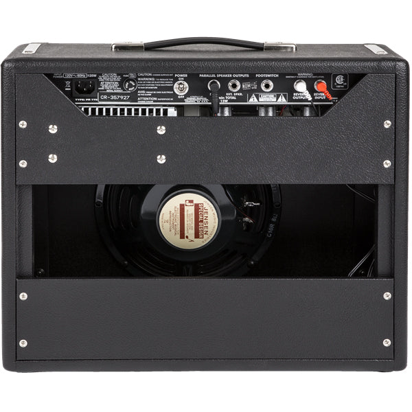 Fender '65 Princeton Reverb Guitar Combo Amplifier - Black & Silver
