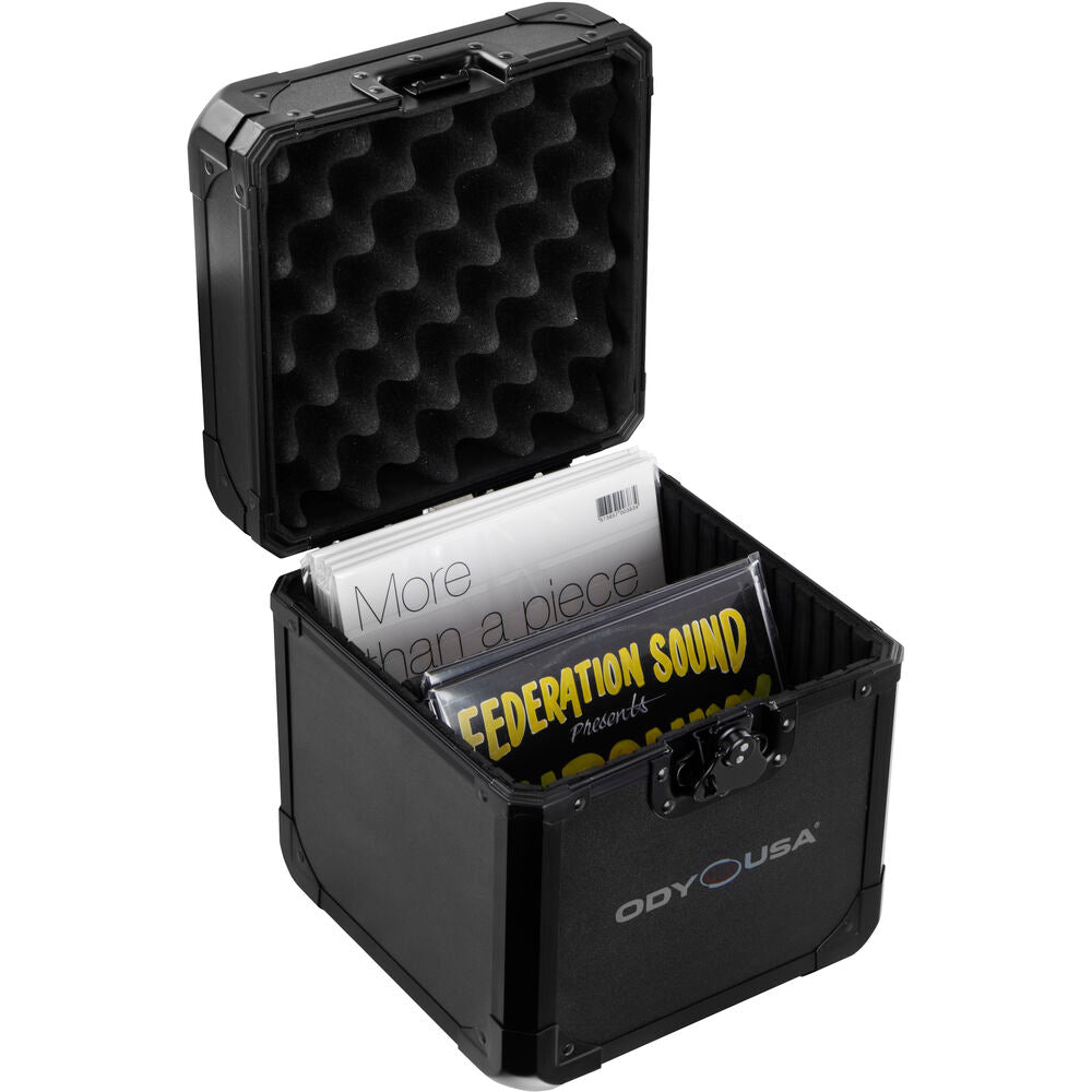 Odyssey K7060BL Black Krom 7” Vinyl Utility Case for 60 Records