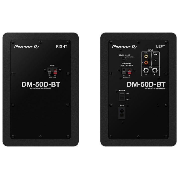 Pioneer DM-50D-BT 5” desktop monitor system with Bluetooth® functionality (Black)