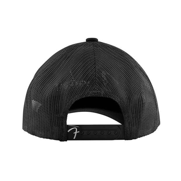 Fender Snap Back Pick Holder Hat - Black