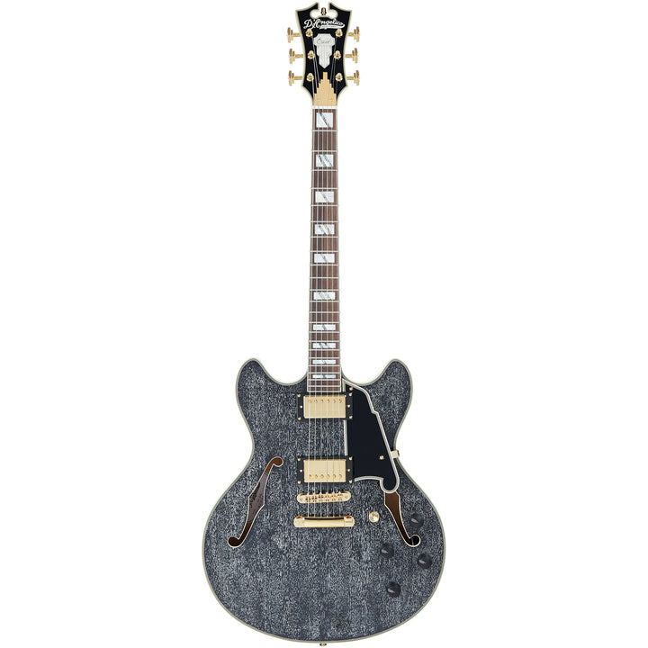 D’Angelico Excel DC Semi-Hollow Electric Guitar (Black Dog)