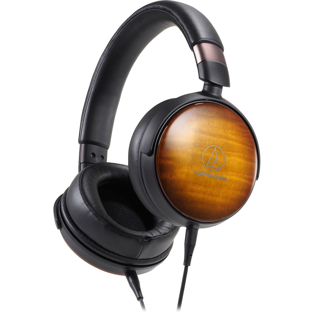 Audio-Technica Consumer ATH-WP900 Portable Over-Ear Wooden Headphones
