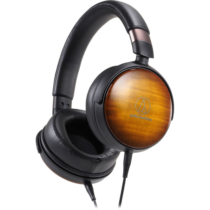 Audio-Technica Consumer ATH-WP900 Portable Over-Ear Wooden Headphones