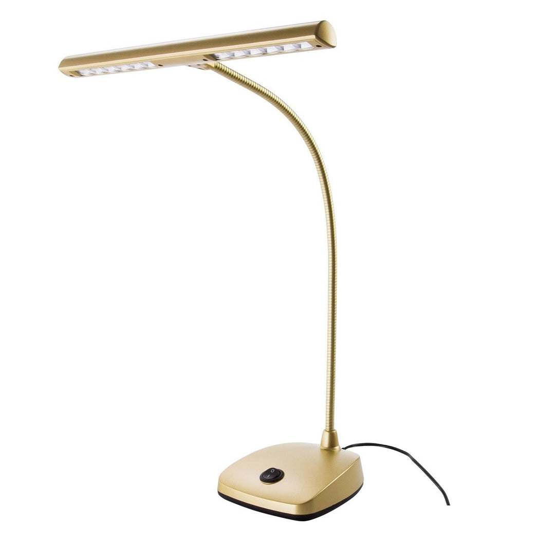 K&M 12297 LED Piano Lamp (Gold)