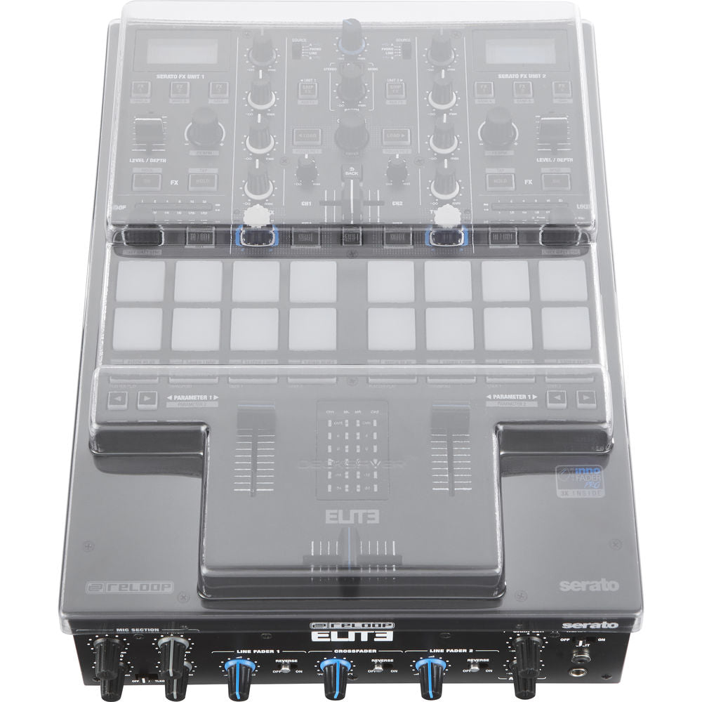 Decksaver Dust Cover for Reloop Elite DJ Mixer