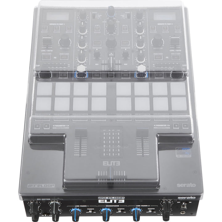 Decksaver Dust Cover for Reloop Elite DJ Mixer