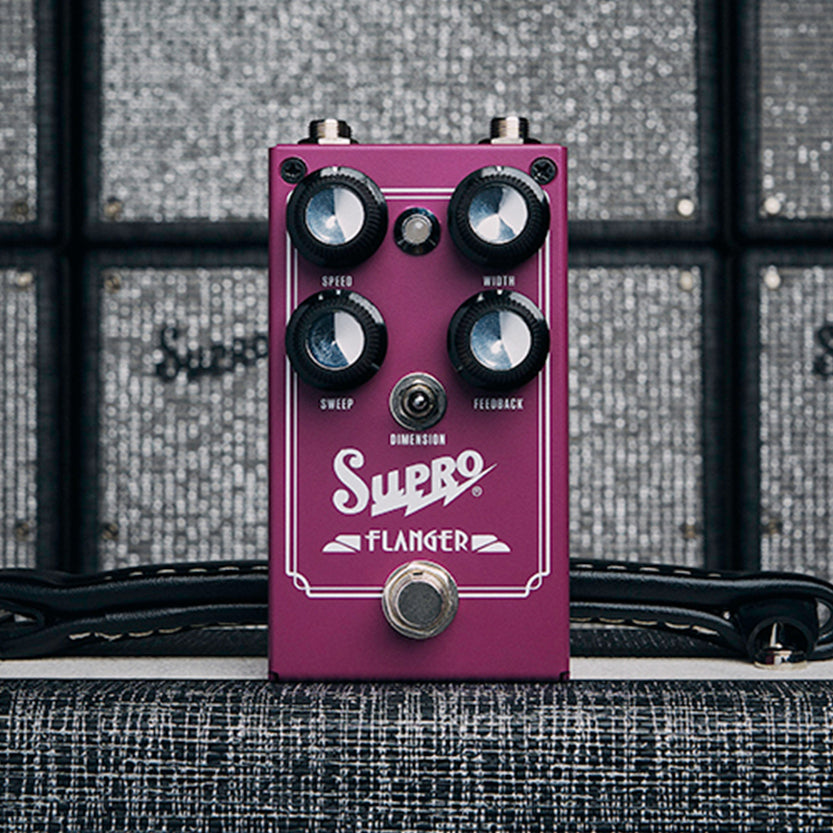 Supro 1309 Flanger Analog Guitar Effect Pedal