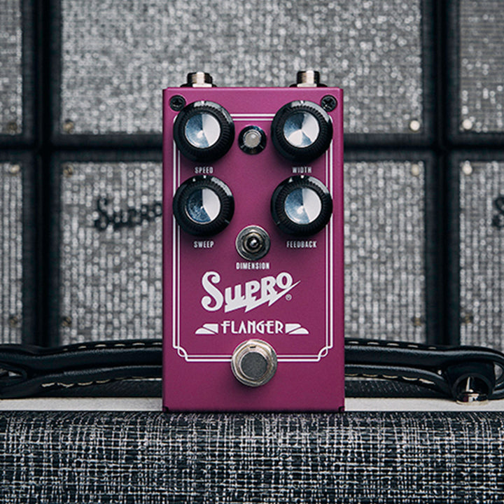 Supro 1309 Flanger Analog Guitar Effect Pedal