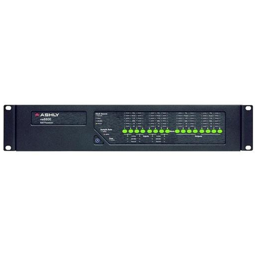 Ashly ne8800 plus (4-Chan Mic Inputs) & (8-Chan AES3 Outputs) + Dante