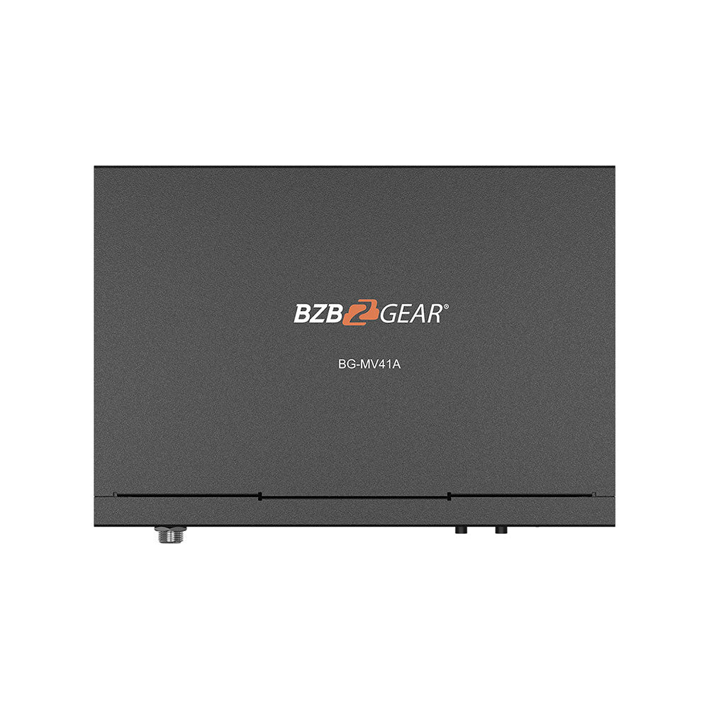 BZBGEAR - 4×1 Multiviewer with Scaler supporting multi output resolutions up to 1080P@60Hz