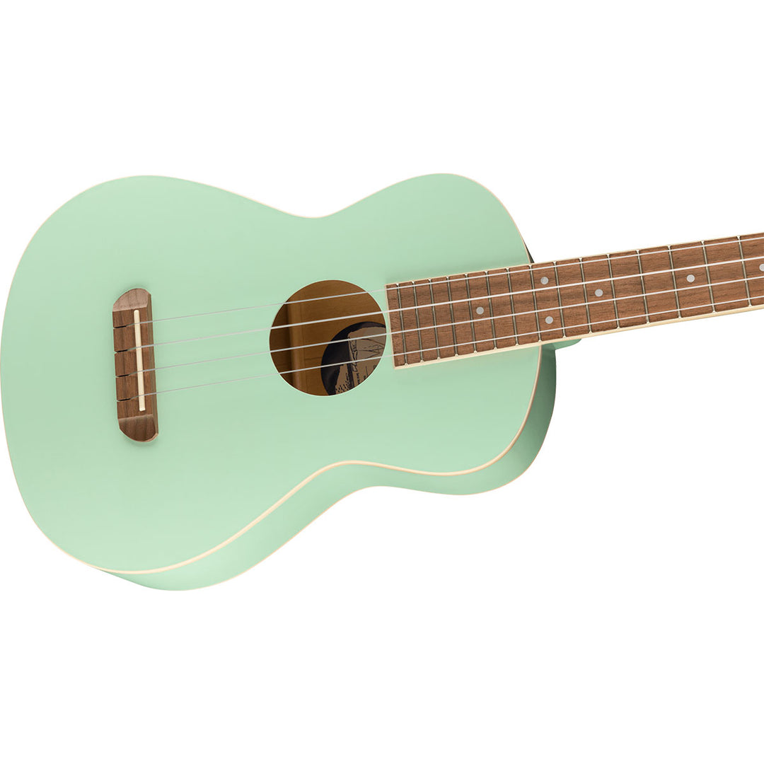Fender Avalon Tenor Ukulele, Walnut Fingerboard - Surf Green