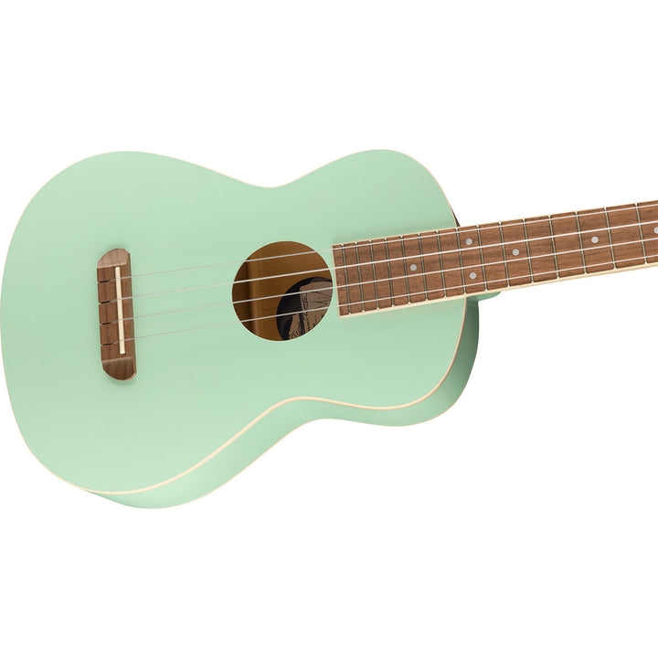 Fender Avalon Tenor Ukulele, Walnut Fingerboard - Surf Green