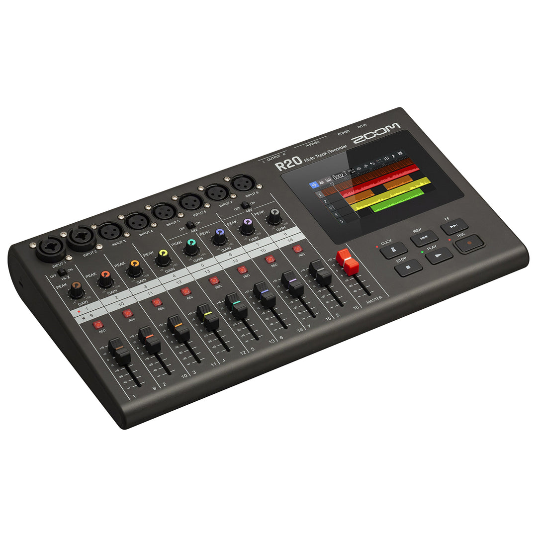 Zoom R20 Multi Track Recorder Interface Controller Sampler