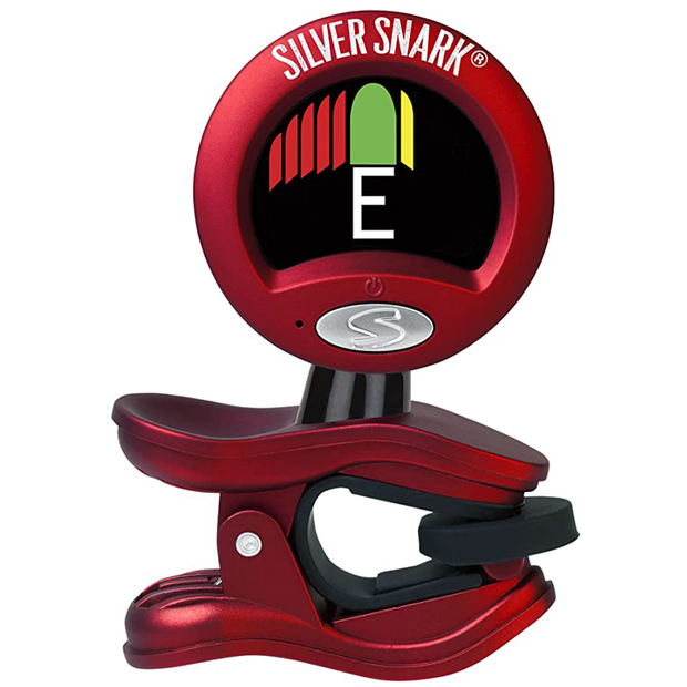Snark Silver All Instrument Tuner - Red