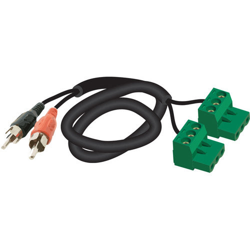 Symetrix 40-0023 RCA to 3.5mm Euroblock Cable