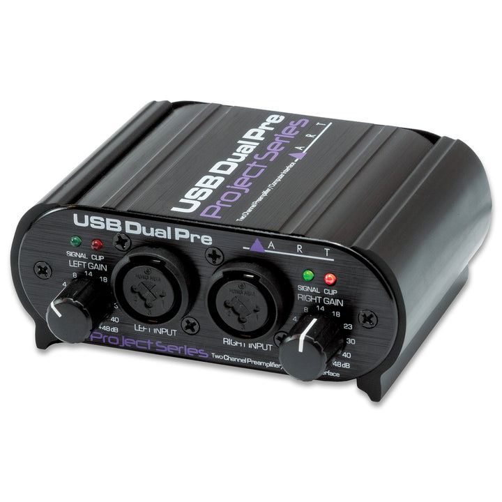 ART DUAL PREAMP W/USB-PROJCT SERIES