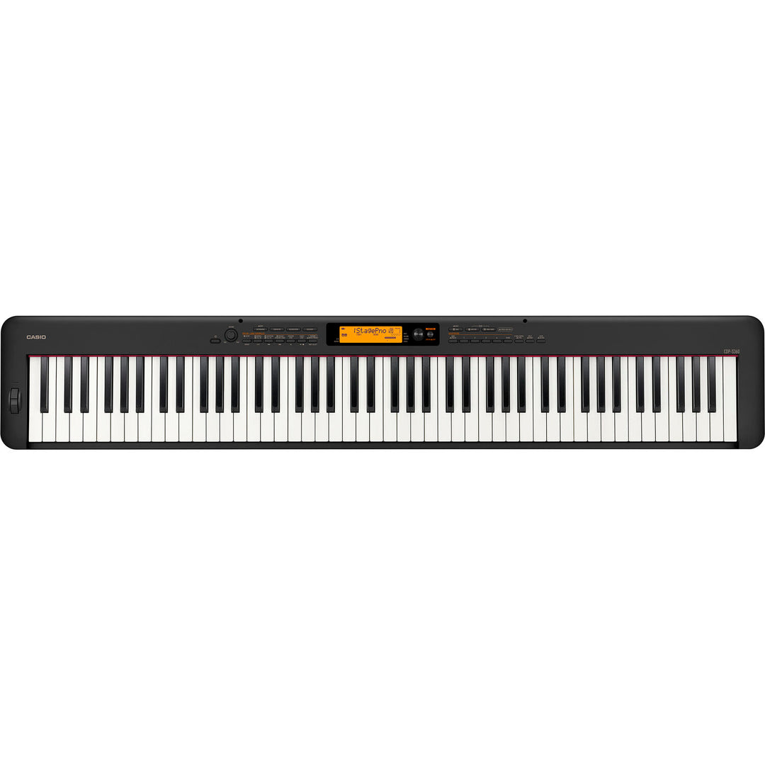 Casio CDP-S360 88-Key Compact Portable Digital Piano - Black