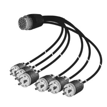 Digiflex LX LSS-STL520-1203-6 - 6 Foot Socapex Male to Twist-Lock Female - 12 AWG