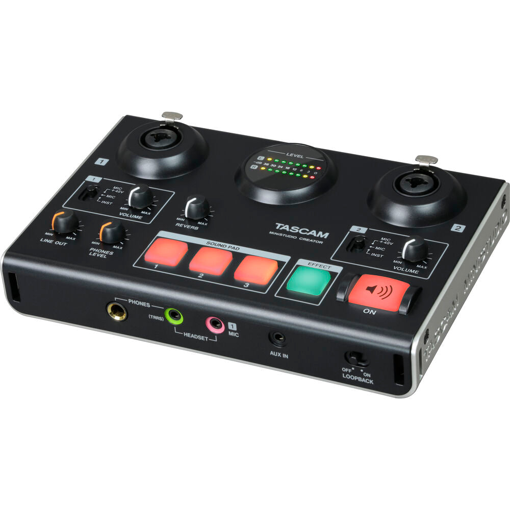 Tascam MiNiSTUDIO Creator US-42B Podcast Studio