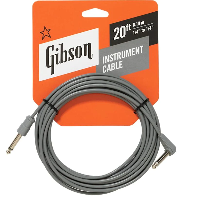 Gibson VIN ORIG INSTRUMENT CABLE GREY-20'