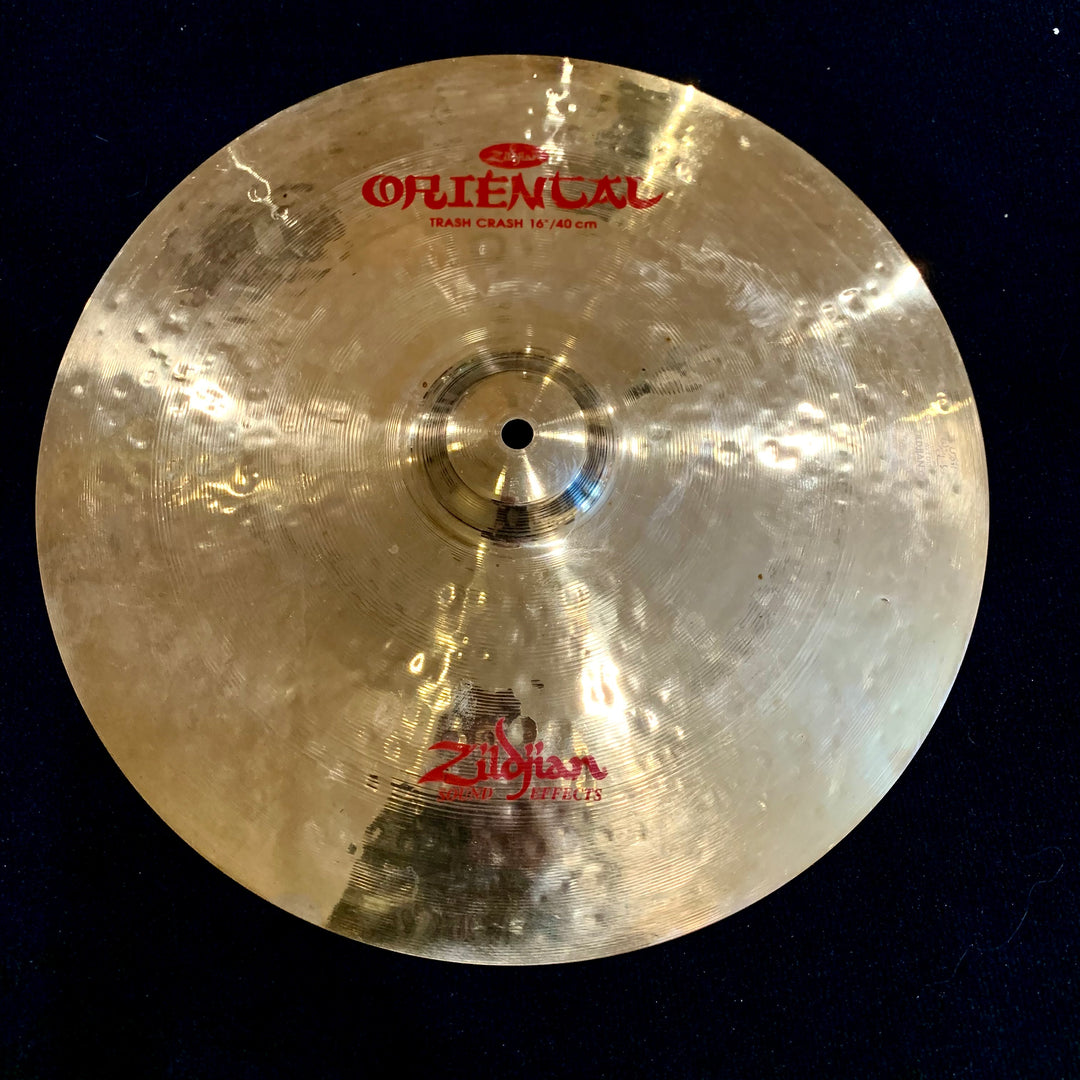 ZILORIENTAL1USED16- Zildjian Oriental Trash 16" Cymbal - Used