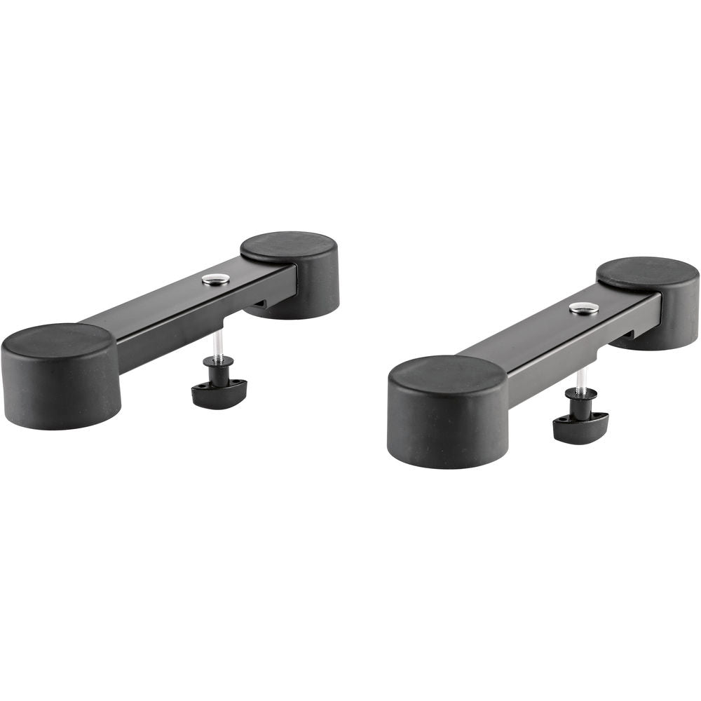 K&M 18827 Stage Piano Support Arms for Omega Stands - Black