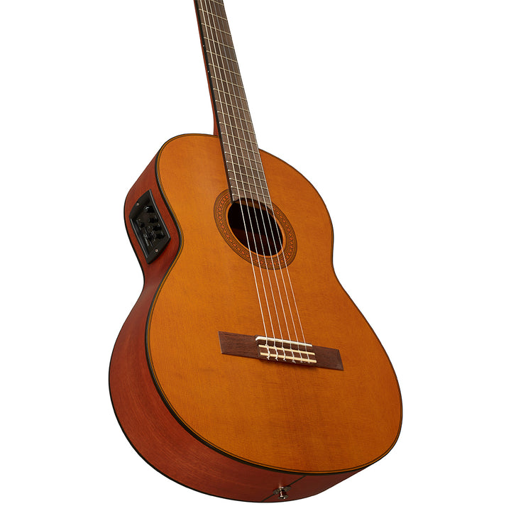Yamaha CGX122MC Classical Electric-Acoustic Guitar - Solid Cedar