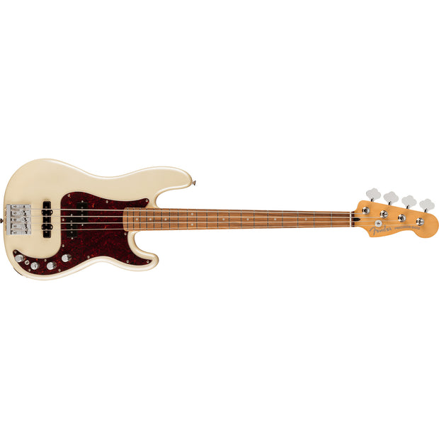 Fender Player Plus Precision Bass Electric Bass Guitar Pau Ferro Fingerboard - Olympic Pearl