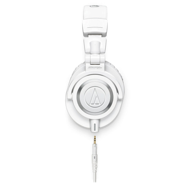 Audio-Technica ATH-M50x Closed-Back Dynamic Monitor Headphones - White