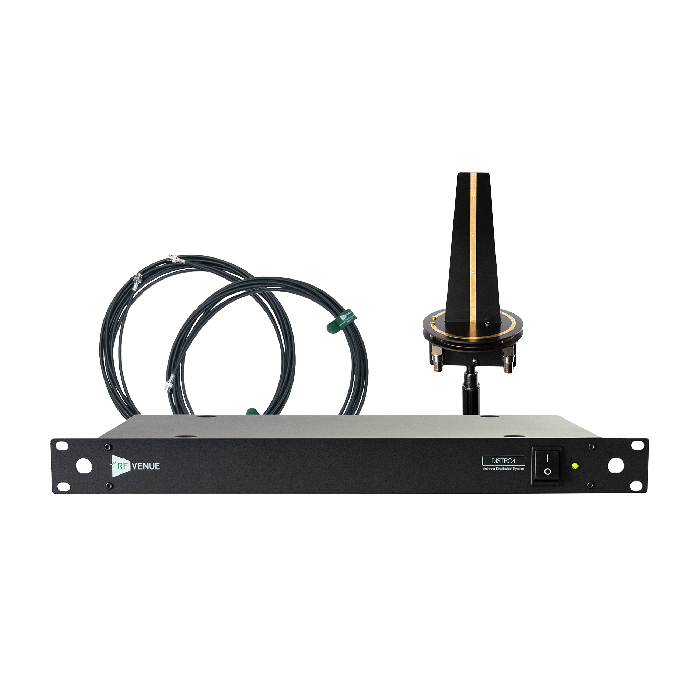 Audio-Technica RF Venue DISTRO4 Antenna Distribution System and Diversity Omni Antenna Bundle