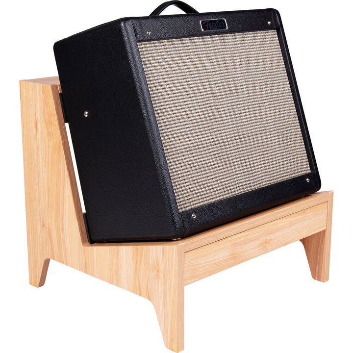 Gator Frameworks Elite Series Small Combo Guitar Amp Stand - Natural Maple Matte